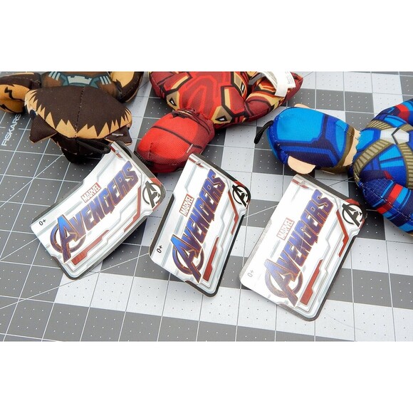 Marvel The Avengers Endgame 9 Inch Plush Official Lot of 6 Antman Thor Ironman - Picture 6 of 6